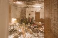 Rearranging the landscapes around , εγκατάσταση (γενική άποψη) , γκαλερί Tomio Koyama, Tokyo,  2009