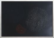 Δείγματα Καλοκαιριού #13, 1998, ιστοί αράχνης σε χαρτί, 71.5 x 51 εκ