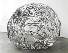 THE BLUE BRA GIRLS, 2012 CASTED, POLISHED, STAINLESS STEEL 182,9 X 157,5 X 137,2 CM EDITION 3/6