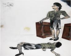 UNTITLED, 2012  ACRYLIC ON CANVAS  280 X 220 CM