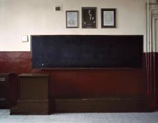 CLASSROOM, ZOGRAFEION LYCEE INKJET PRINT ON ARCHIVAL PAPER 60 X 75 CM FROM THE SERIES THE RUM-ORTHODOX SCHOOLS OF ISTANBUL, 2006