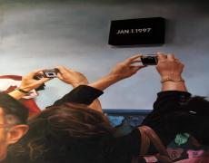 ART EXHIBITION: REEM, 2011 OIL ON CANVAS 172 X 255 CM